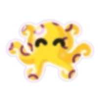 Intersex Ringed Octopus Sticker - Rare from Pride Sticker Pack